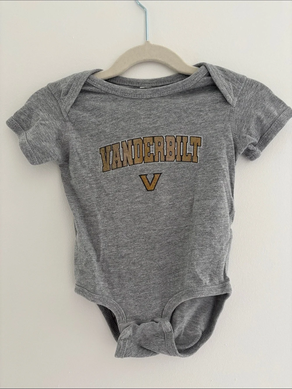 Vanderbilt Bodysuit for Baby 12-18M